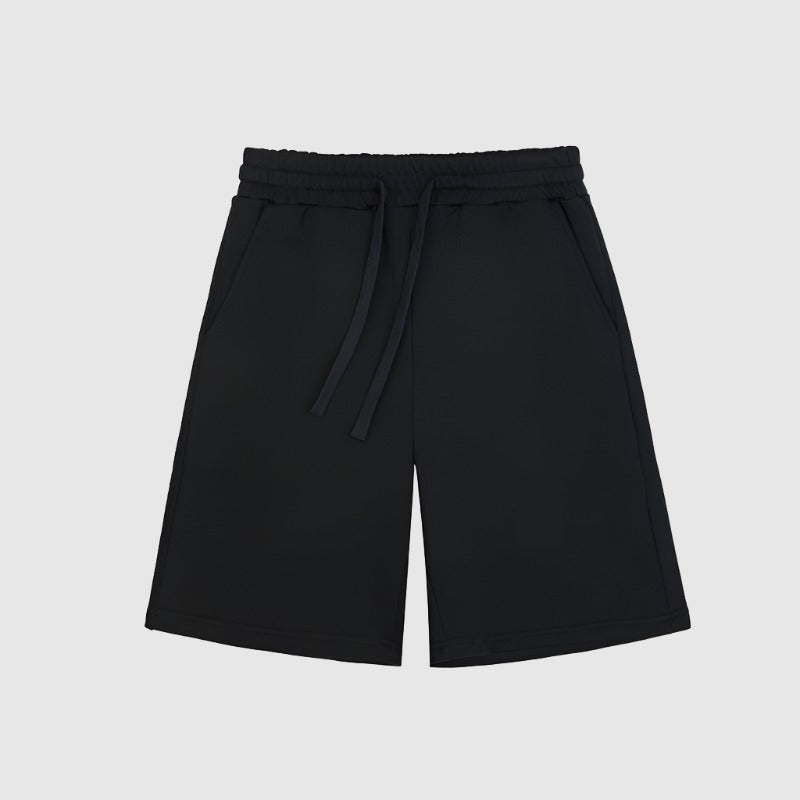 Men's Casual Loose Drawstring Heavy Cotton Shorts - ChoreGirl