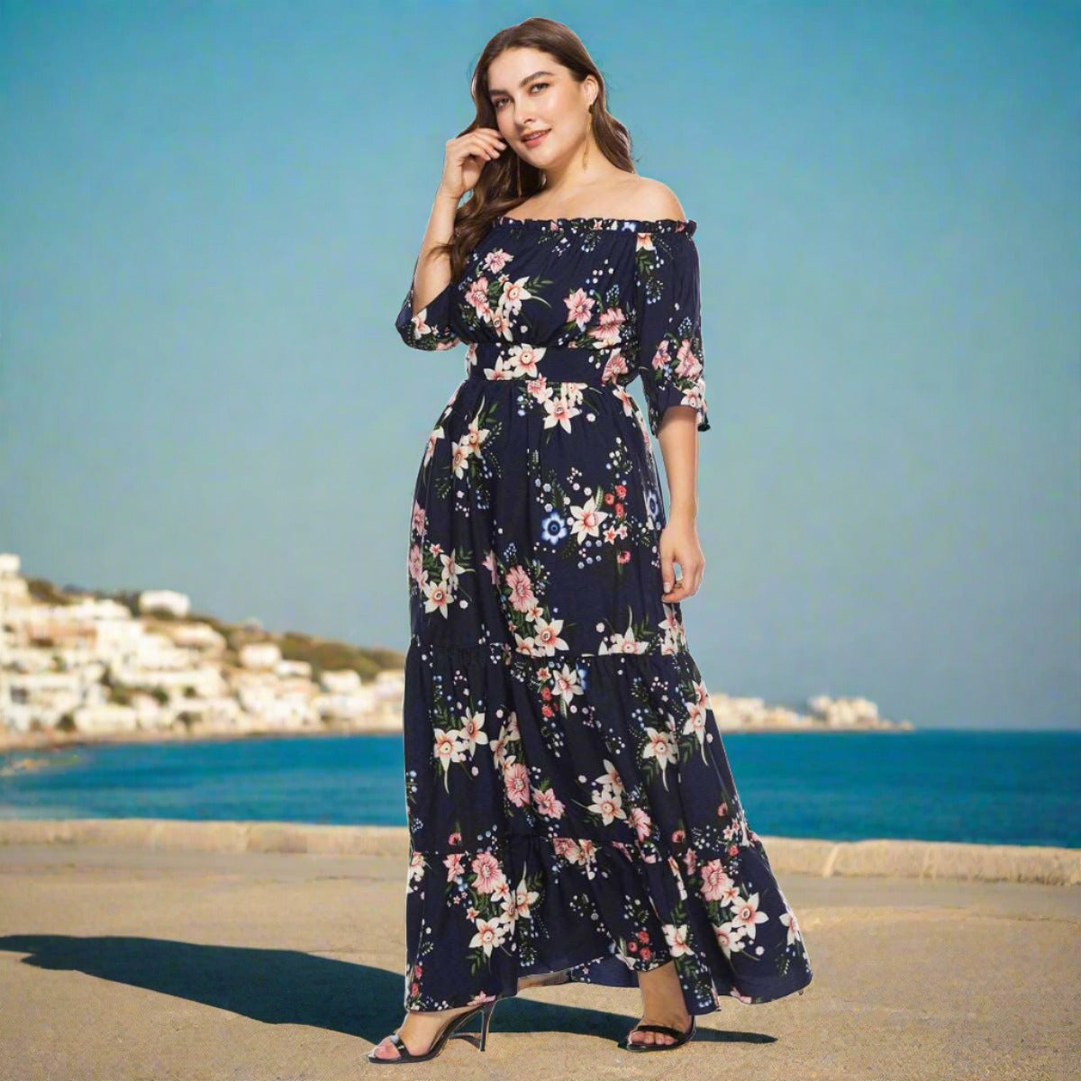 Women's Fashion Bohemian Long Dress - ChoreGirl