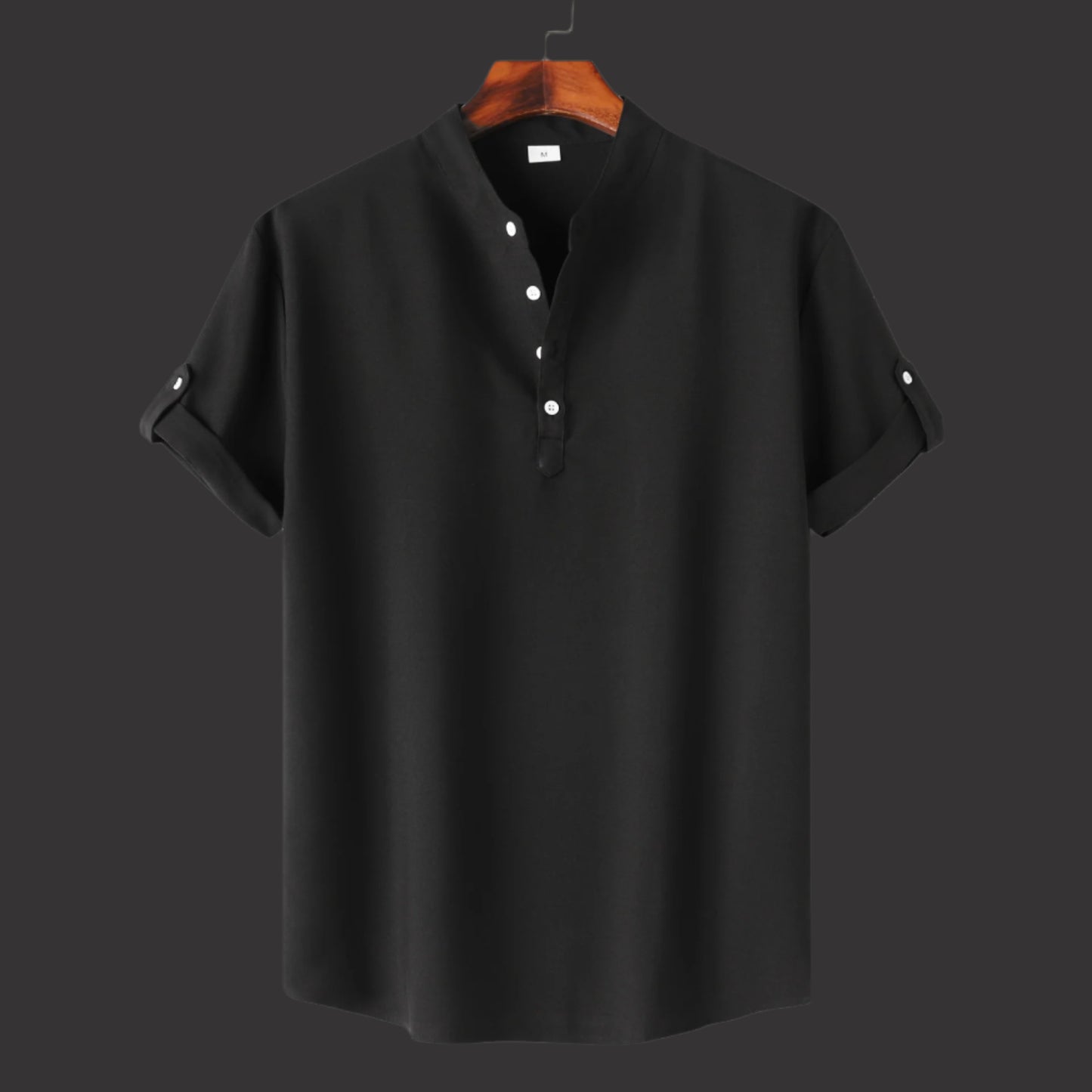 Men's Solid Color Short Sleeve Shirt - ChoreGirl
