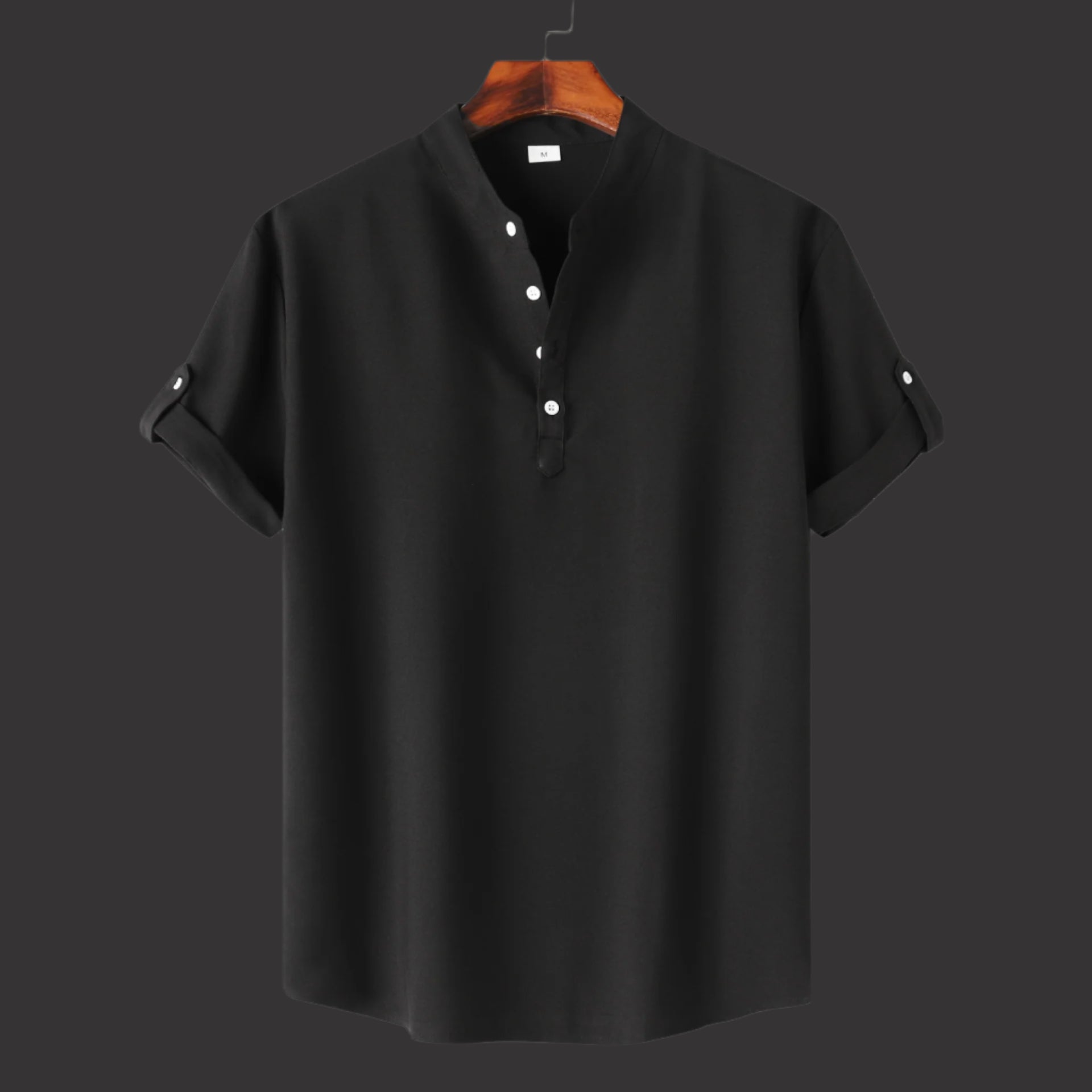 Men's Solid Color Short Sleeve Shirt - ChoreGirl