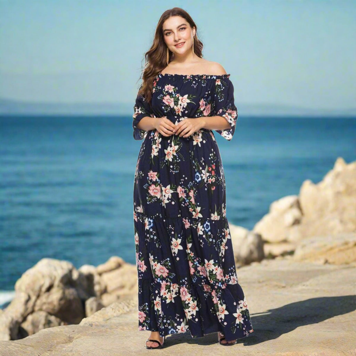 Women's Fashion Bohemian Long Dress - ChoreGirl