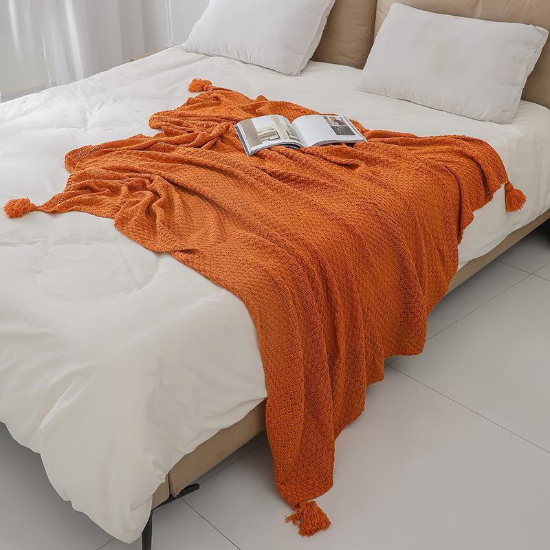 Soft Knitted Nap Blanket - ChoreGirl