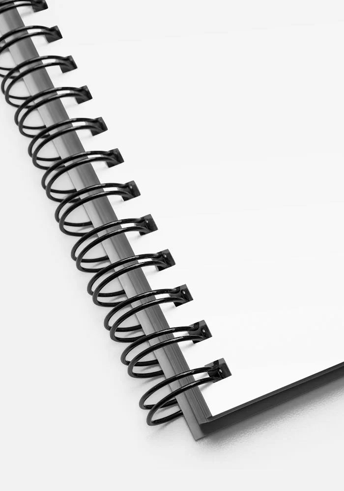 Artistic Design Spiral Notebook, 140 pages - ChoreGirl