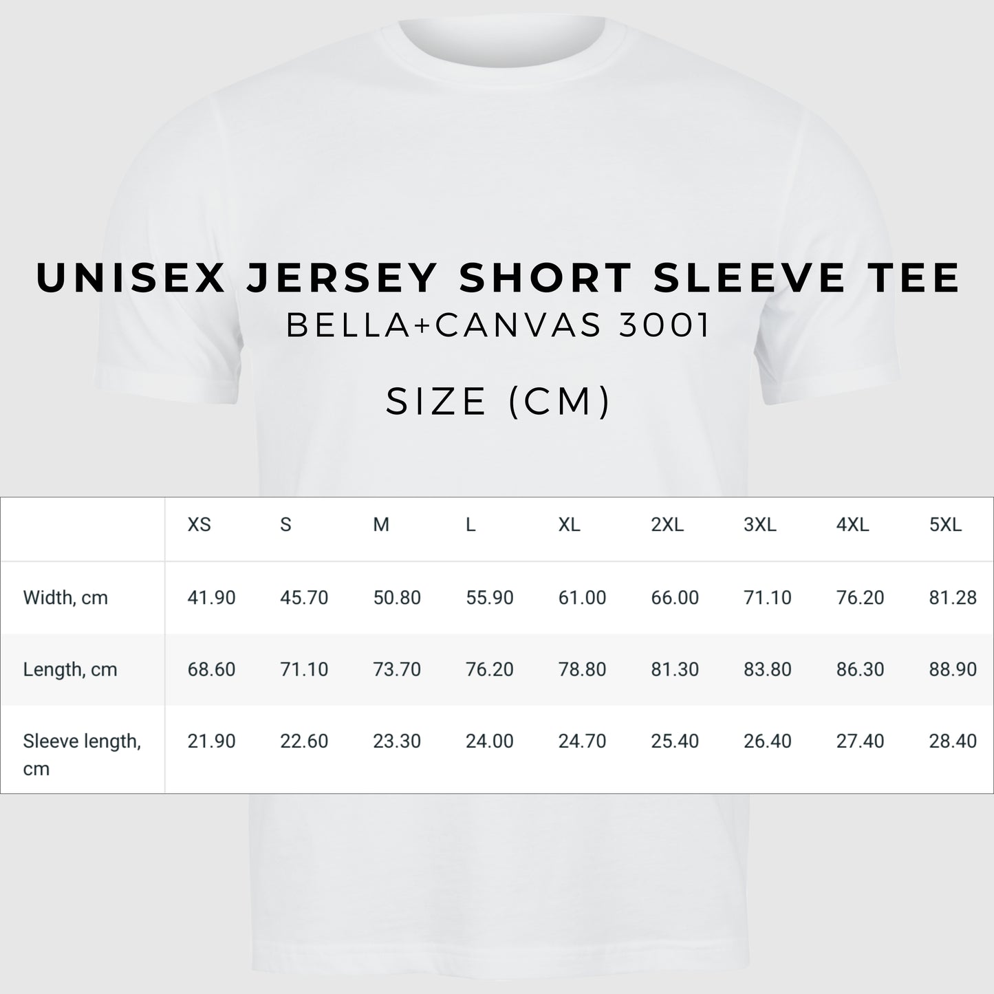 Custom Unisex Personalized Jersey Short Sleeve Tee T-Shirt | Bella+Canvas 3001 | PERSONALIZED - ChoreGirl