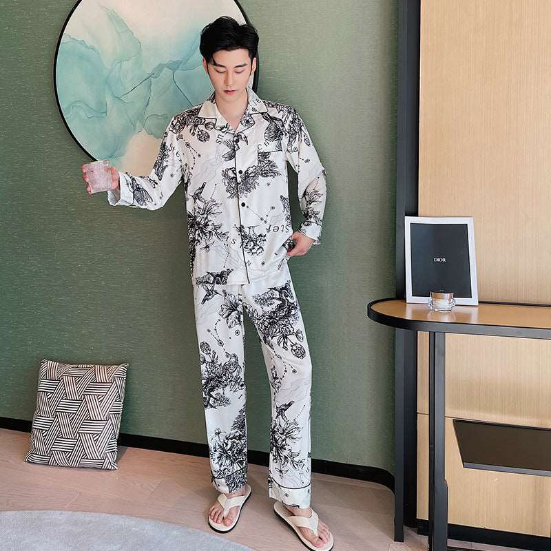 Unisex Casual Soft Couples Pajamas Set - ChoreGirl