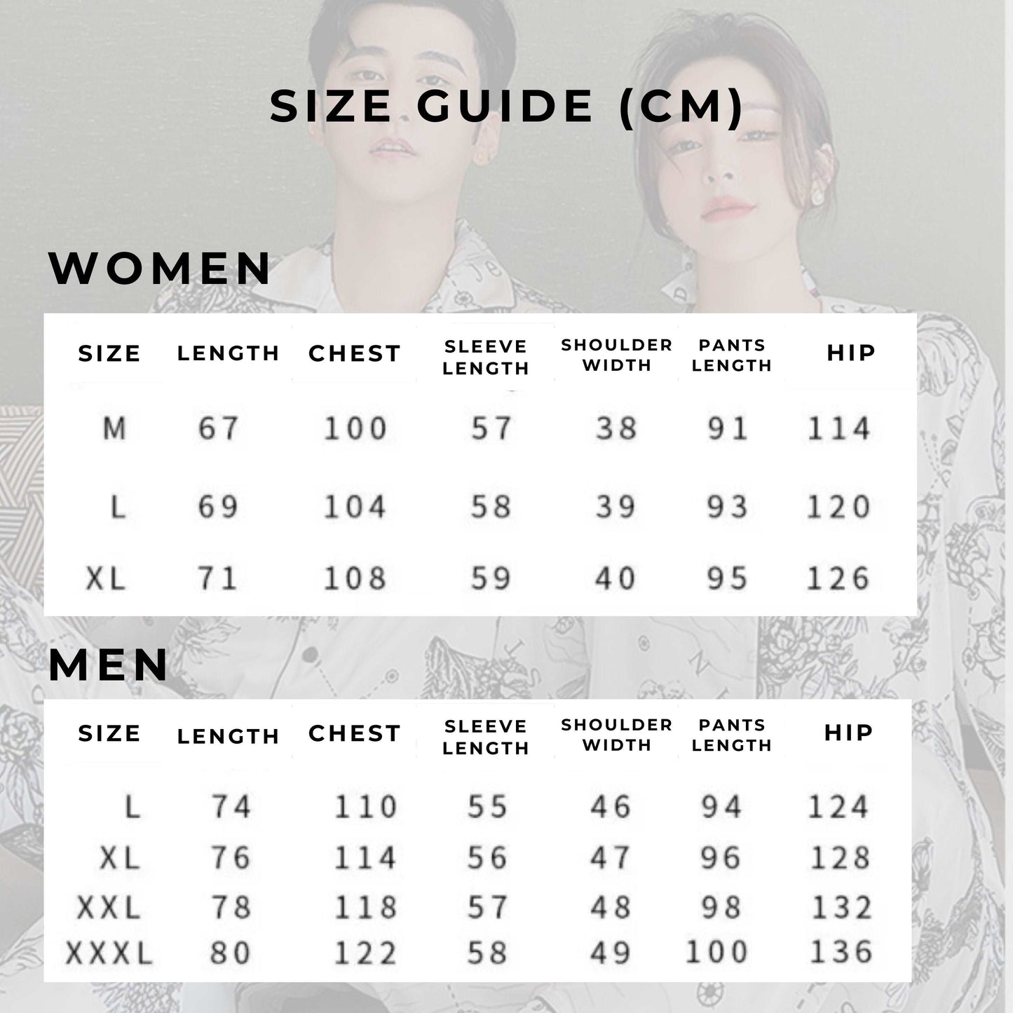 Unisex Casual Soft Couples Pajamas Set - ChoreGirl