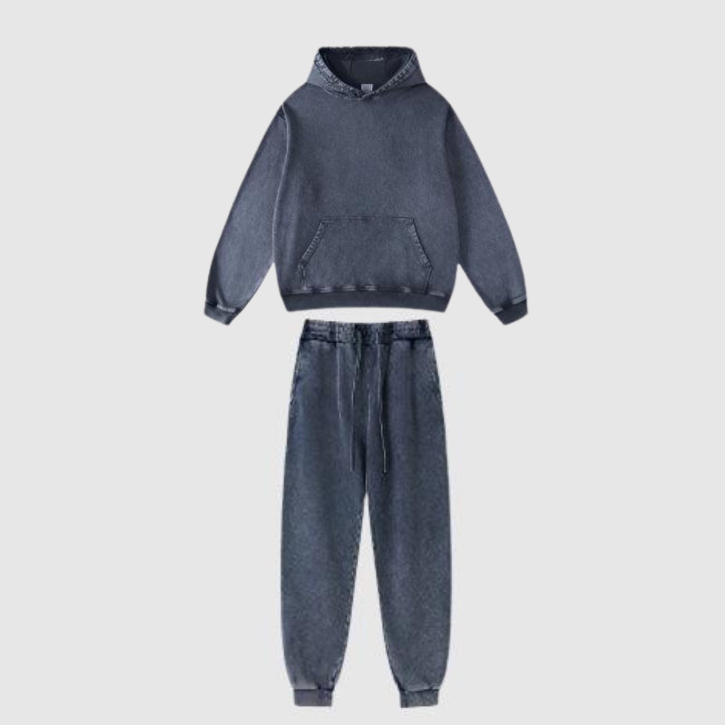 Unisex Comfortable Loose Hoodie and Sweatpants Outfit - ChoreGirl