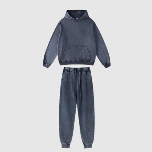 Unisex Comfortable Loose Hoodie and Sweatpants Outfit - ChoreGirl