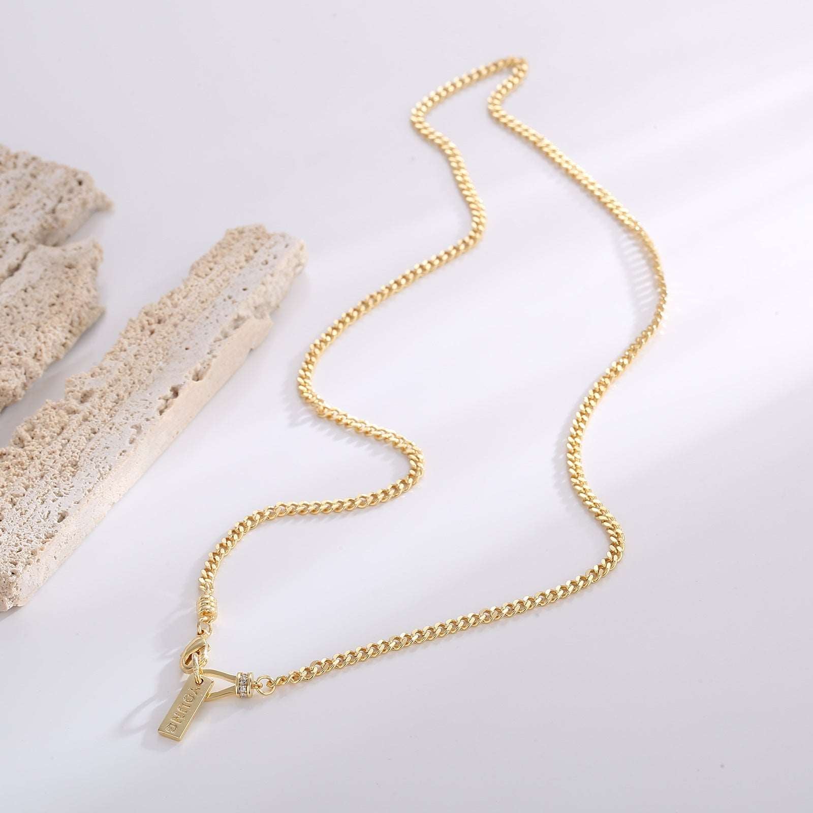 Unisex Elegant "YOUNG" Pendant Necklace - ChoreGirl