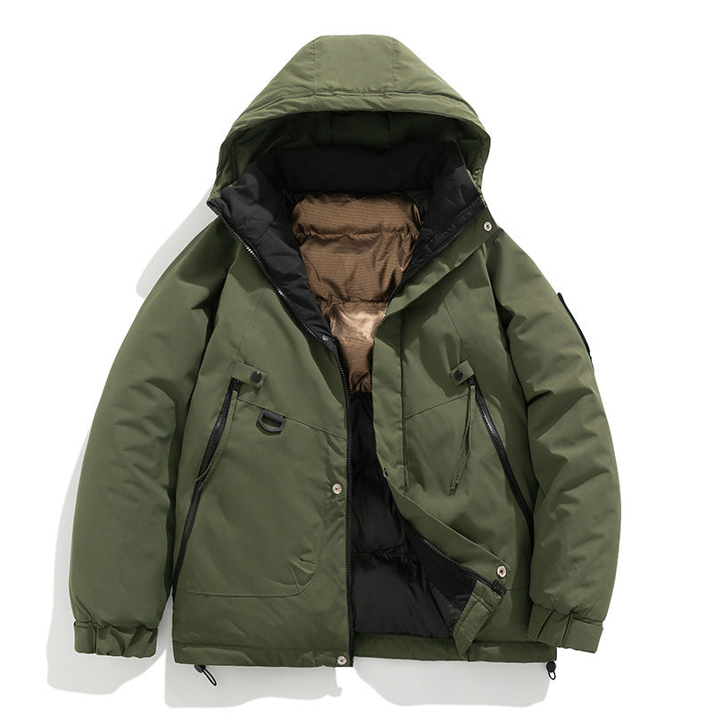 Unisex Hooded and Padded Warm Coat - ChoreGirl