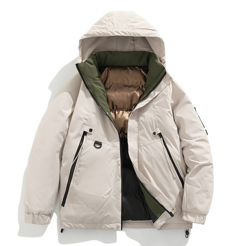 Unisex Hooded and Padded Warm Coat - ChoreGirl