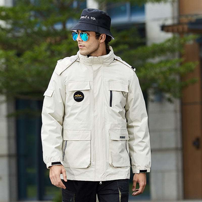 Unisex Outdoor Thickened Shell Jacket - ChoreGirl