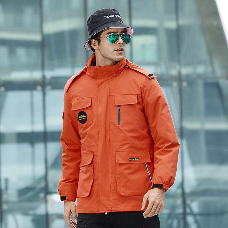 Unisex Outdoor Thickened Shell Jacket - ChoreGirl