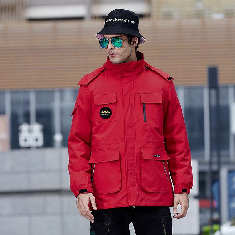 Unisex Outdoor Thickened Shell Jacket - ChoreGirl