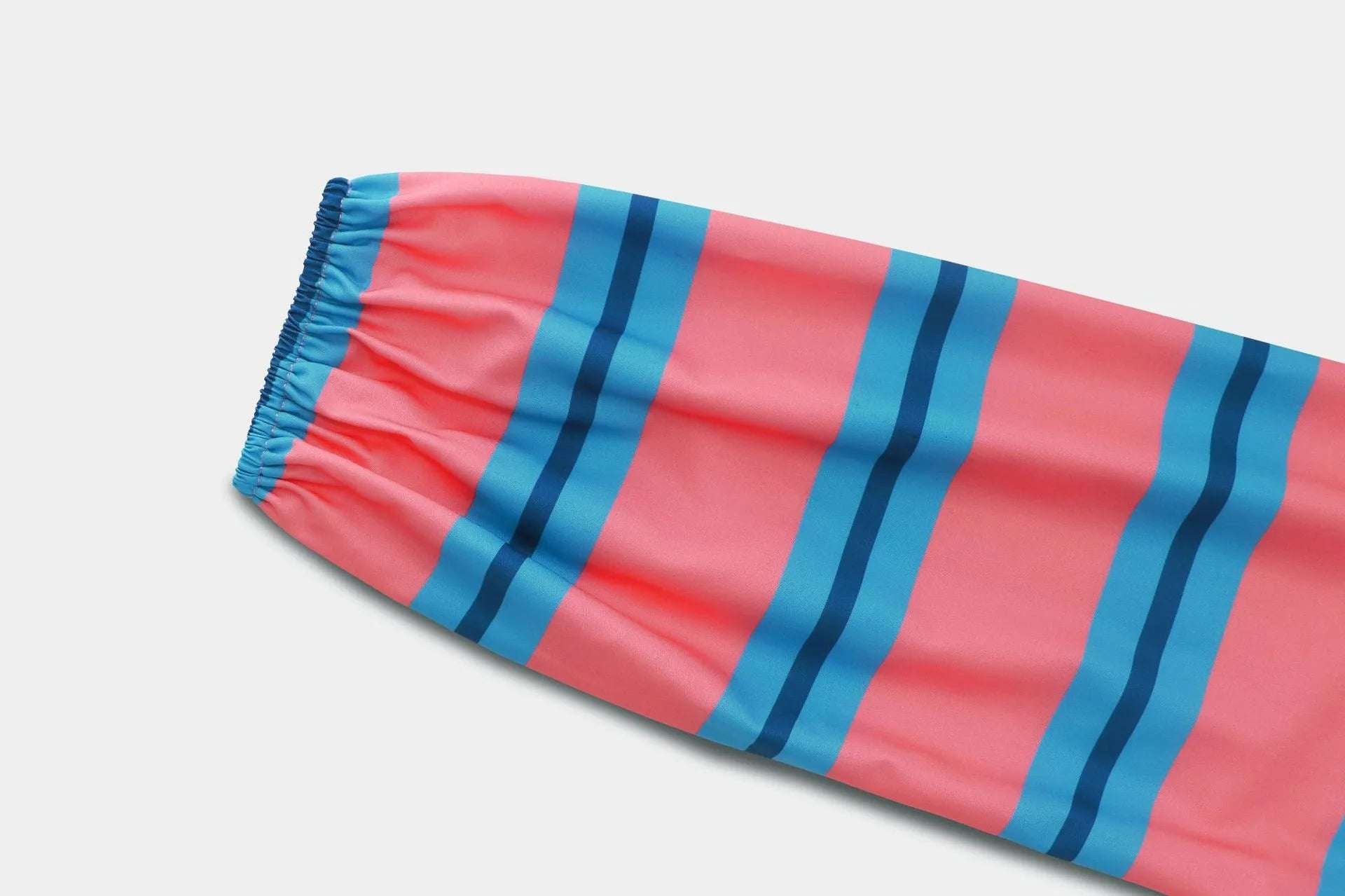 Women's Casual Colorful Stripes Slim-fit Shirt Dress with Belt - ChoreGirl