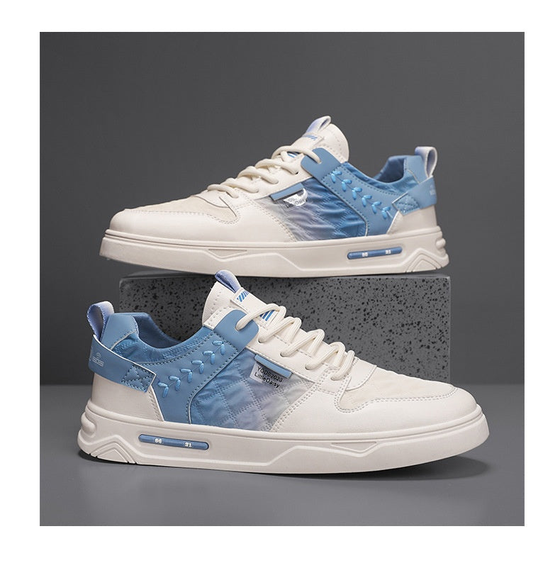 Women's Casual Gradient Color Fashion Skateboard Board Sneaker Shoes - ChoreGirl