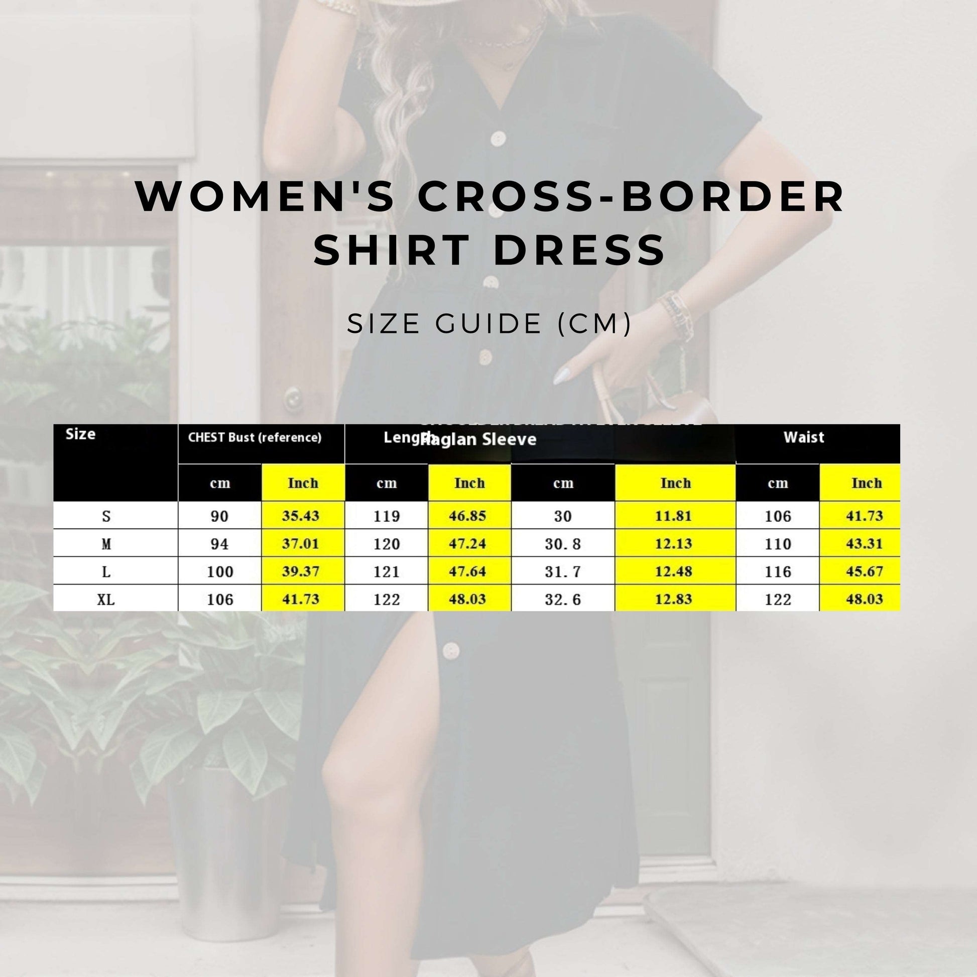 Women's Cross-border Shirt Dress - ChoreGirl