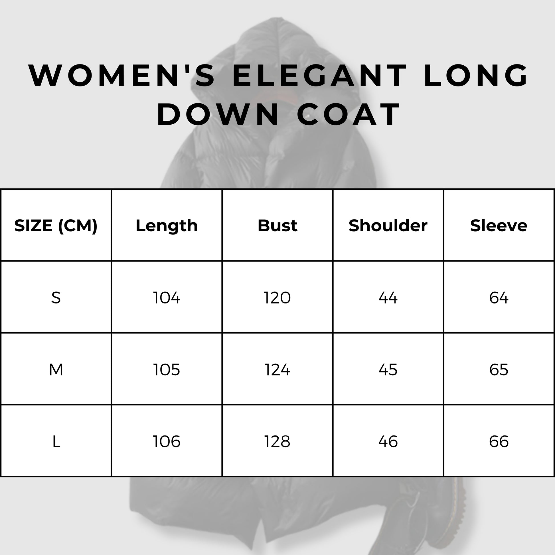 Women's Elegant Long Down Coat - ChoreGirl