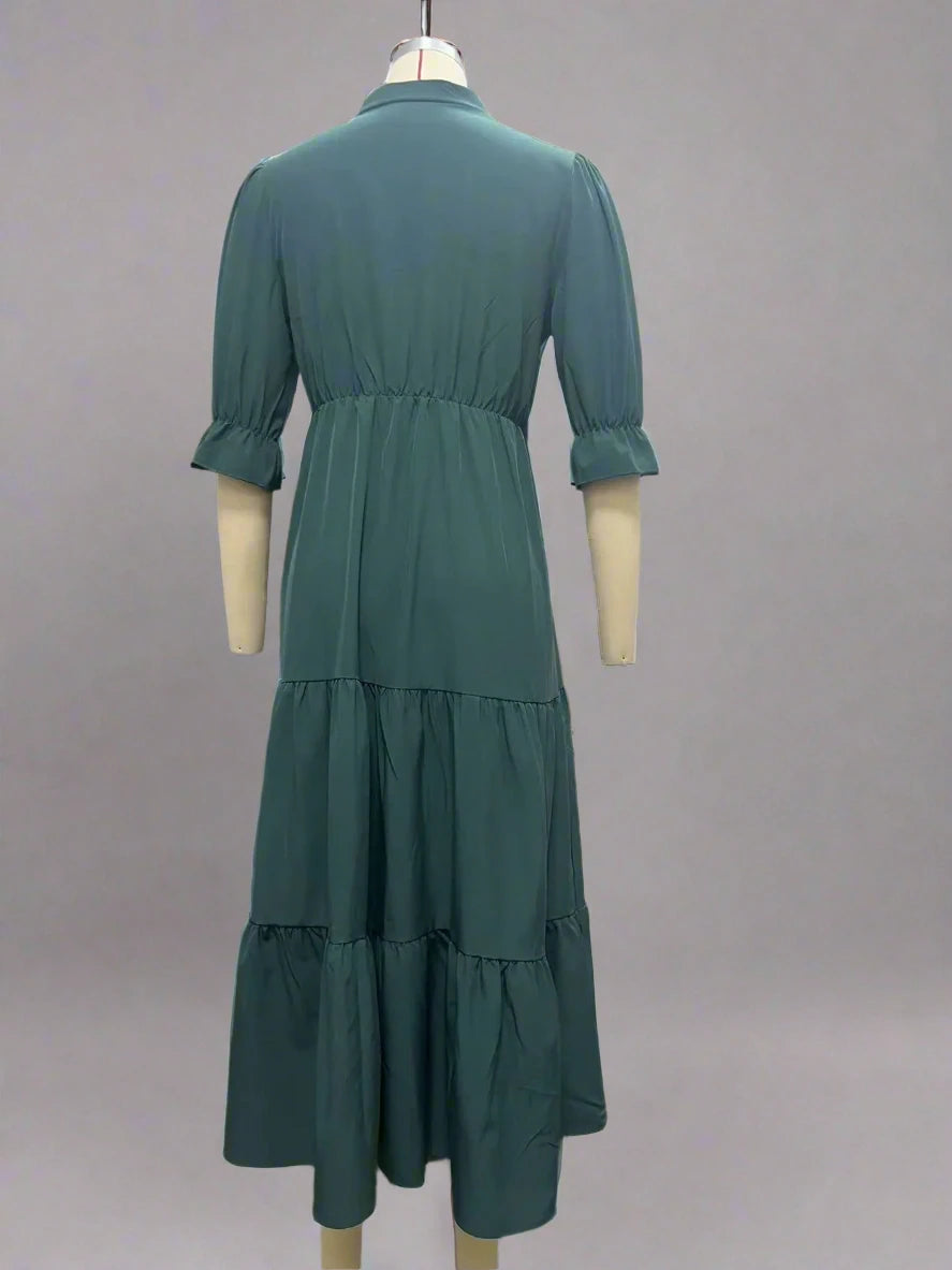 Women's Bow Tie Casual Dress - ChoreGirl