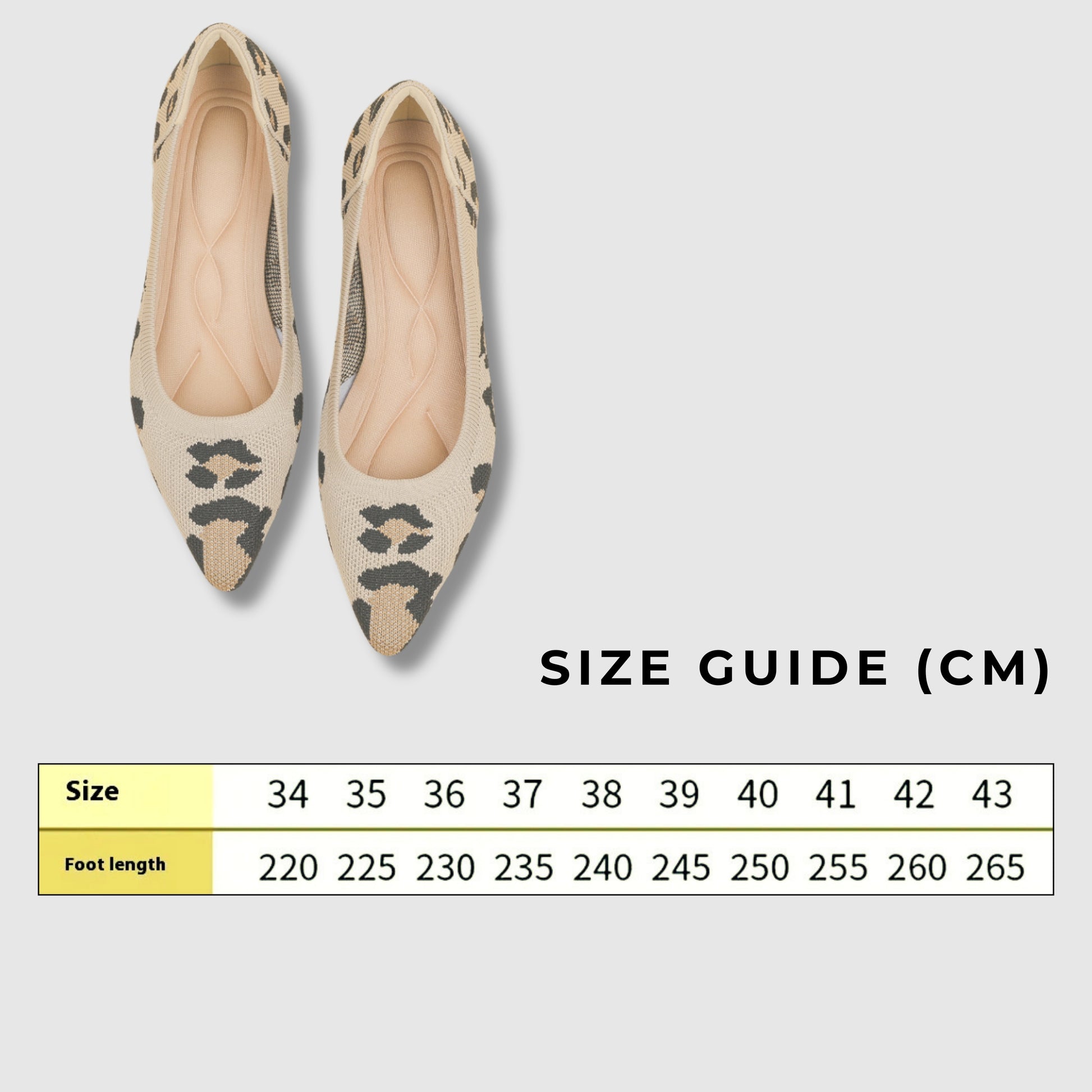 Women's Casual Comfortable Flat Sculptural Heel Pointed Toe Knit Fabric Shoes - ChoreGirl