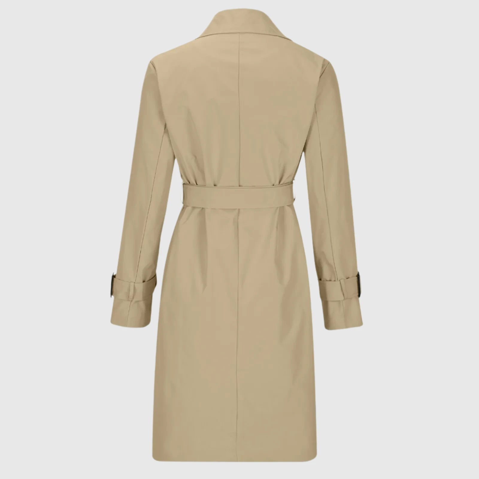 Women's Casual Double Breasted Trench Coat - ChoreGirl