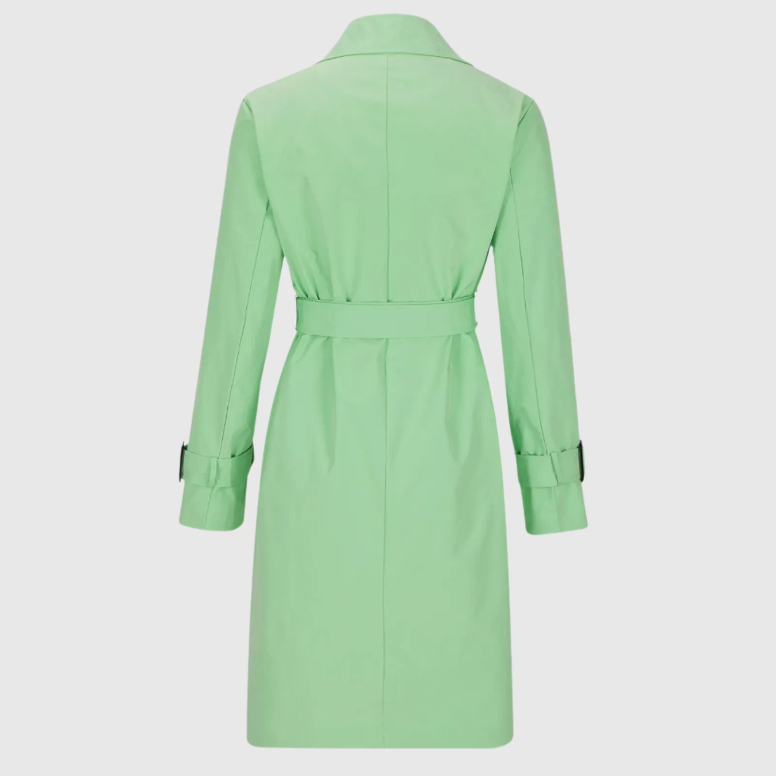 Women's Casual Double Breasted Trench Coat - ChoreGirl