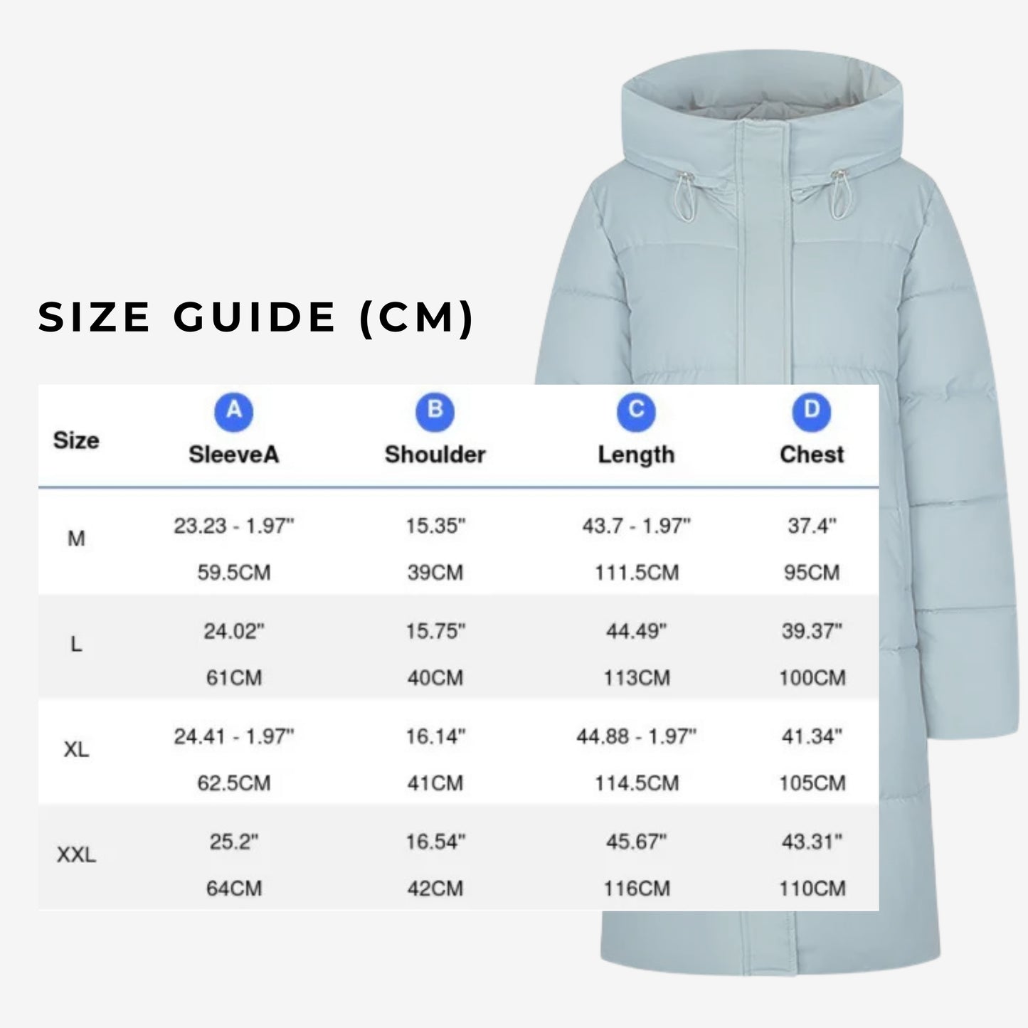Women's Casual Loose Down Cotton Winter Coat - ChoreGirl