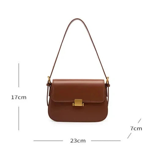 Women's Casual Small Leather Bag - ChoreGirl