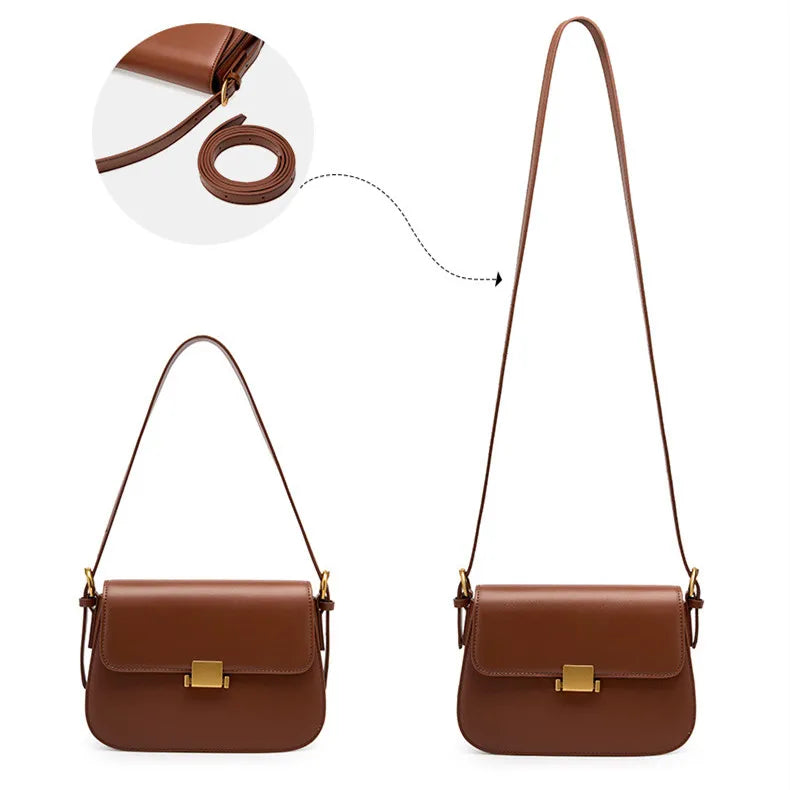 Women's Casual Small Leather Bag - ChoreGirl