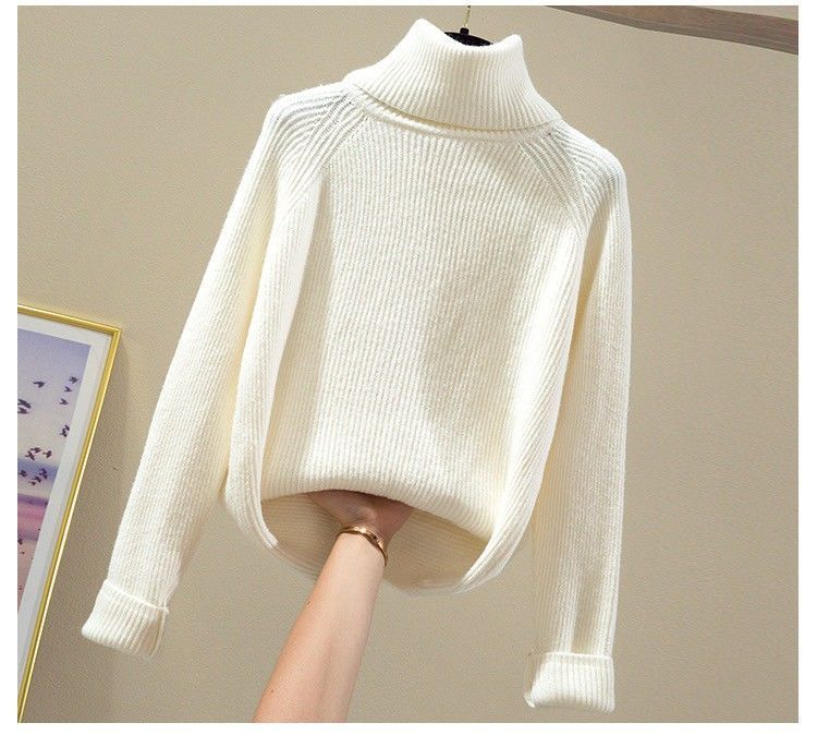 Women's Casual Woolen Coat, Sweater and Pants Three Piece Outfit Set - ChoreGirl