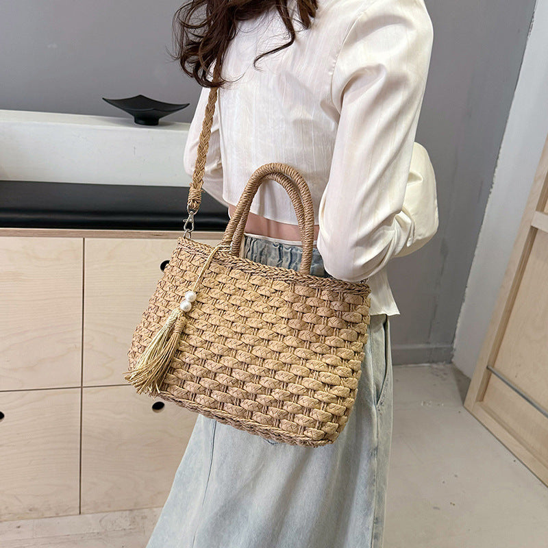 Women's Cross-body Woven Bag - ChoreGirl