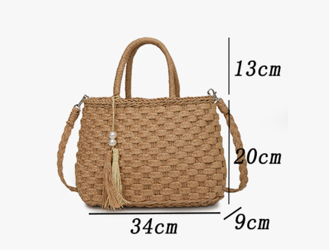Women's Cross-body Woven Bag - ChoreGirl