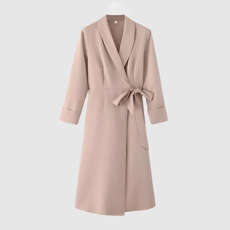 Women's Elegant Business Style A-Line Suit Dress - ChoreGirl