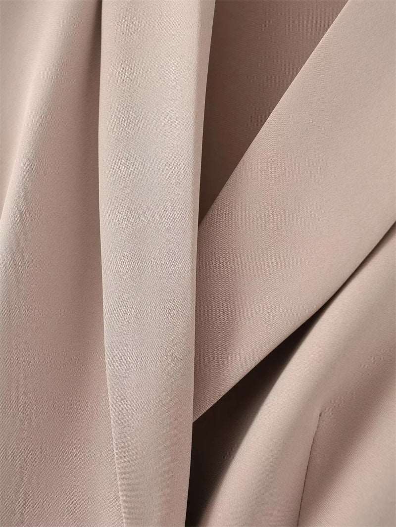 Women's Elegant Business Style A-Line Suit Dress - ChoreGirl