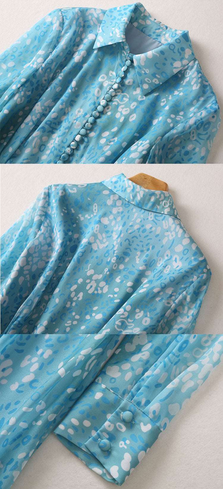 Women's Elegant Chiffon Boho Long Dress - ChoreGirl