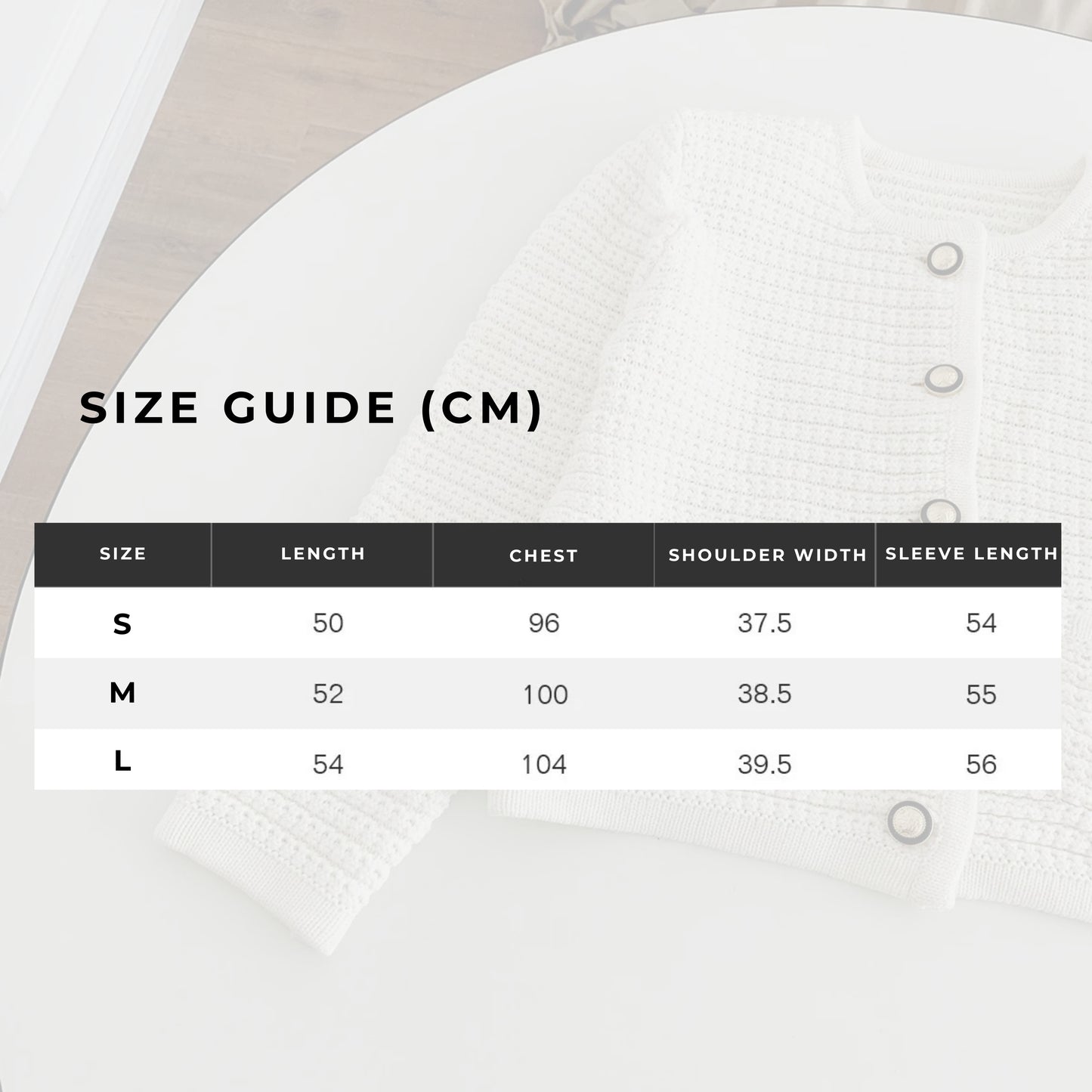 Women's Elegant Cotton Knit Cardigan - ChoreGirl