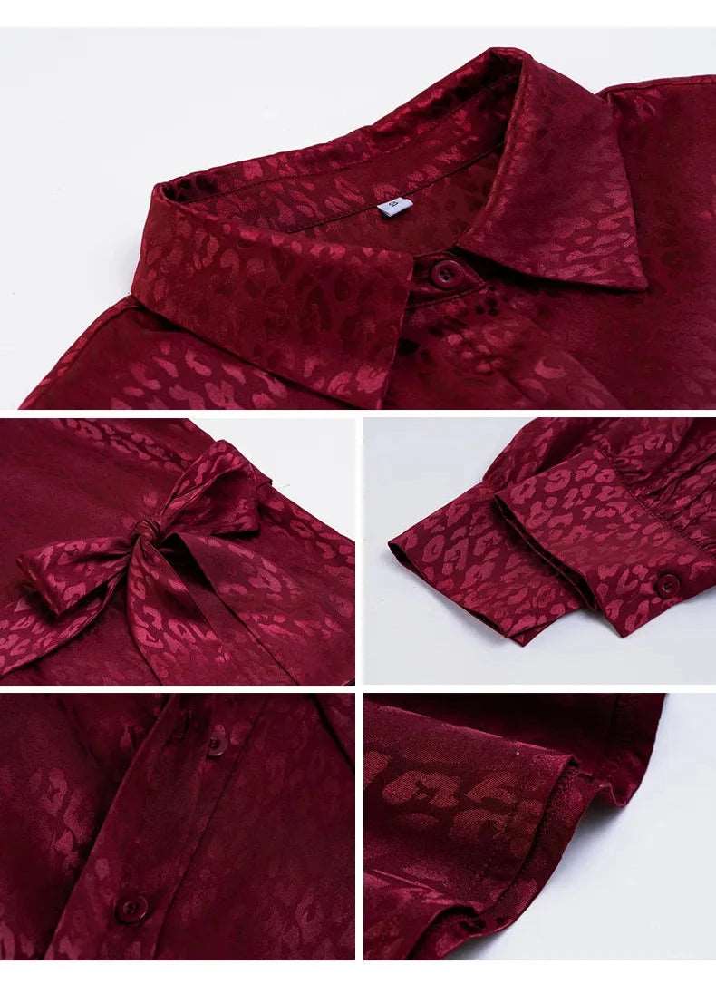 Women's Elegant Long Sleeve Shirt Dress - ChoreGirl