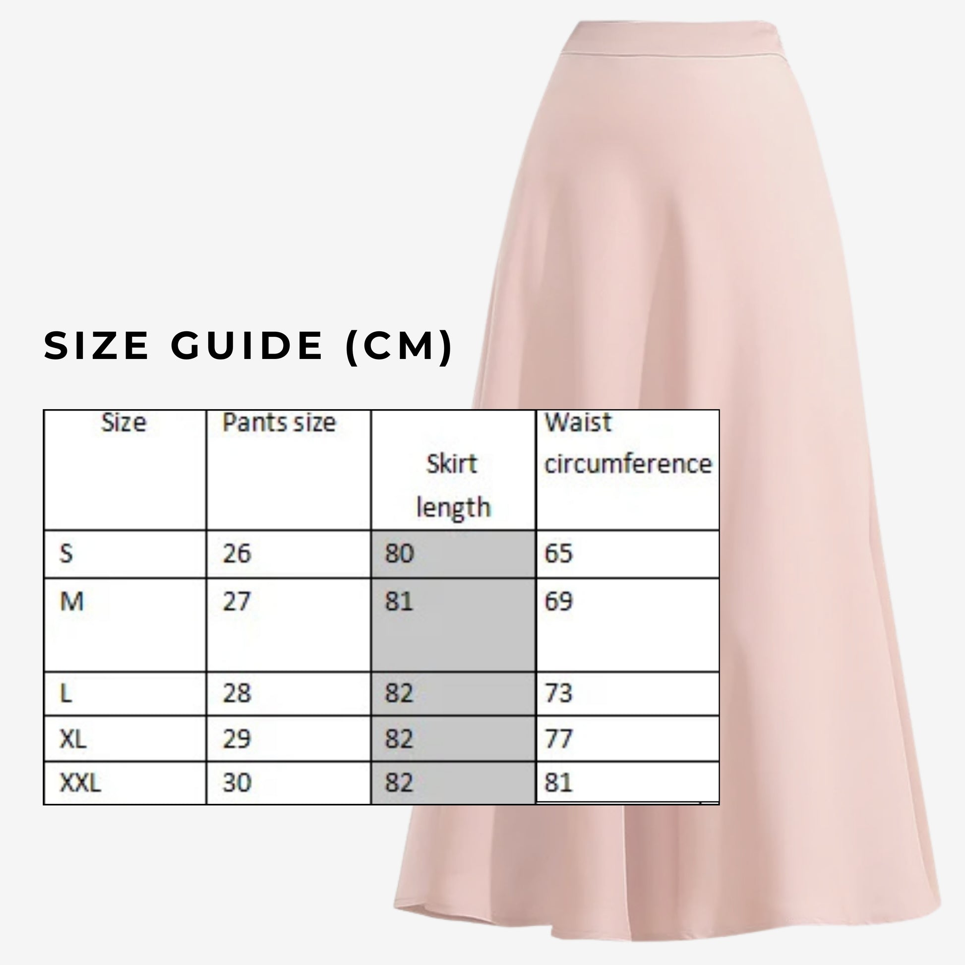 Women's Elegant Silky Acetate Satin A-Line Skirt - ChoreGirl