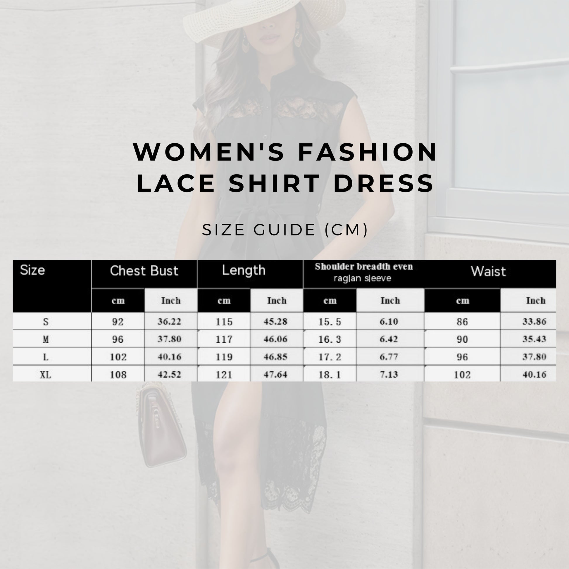 Women's Fashion Lace Shirt Dress - ChoreGirl