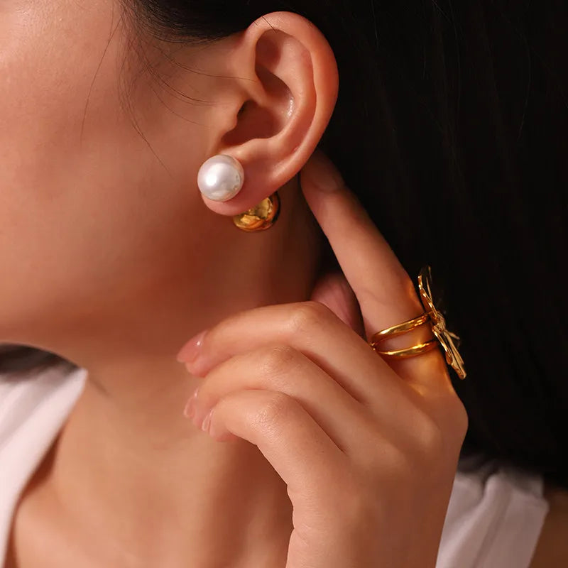 Women's Fashion Stainless Steel Earrings - ChoreGirl
