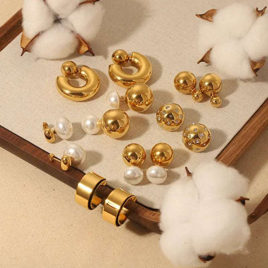 Women's Fashion Stainless Steel Earrings - ChoreGirl