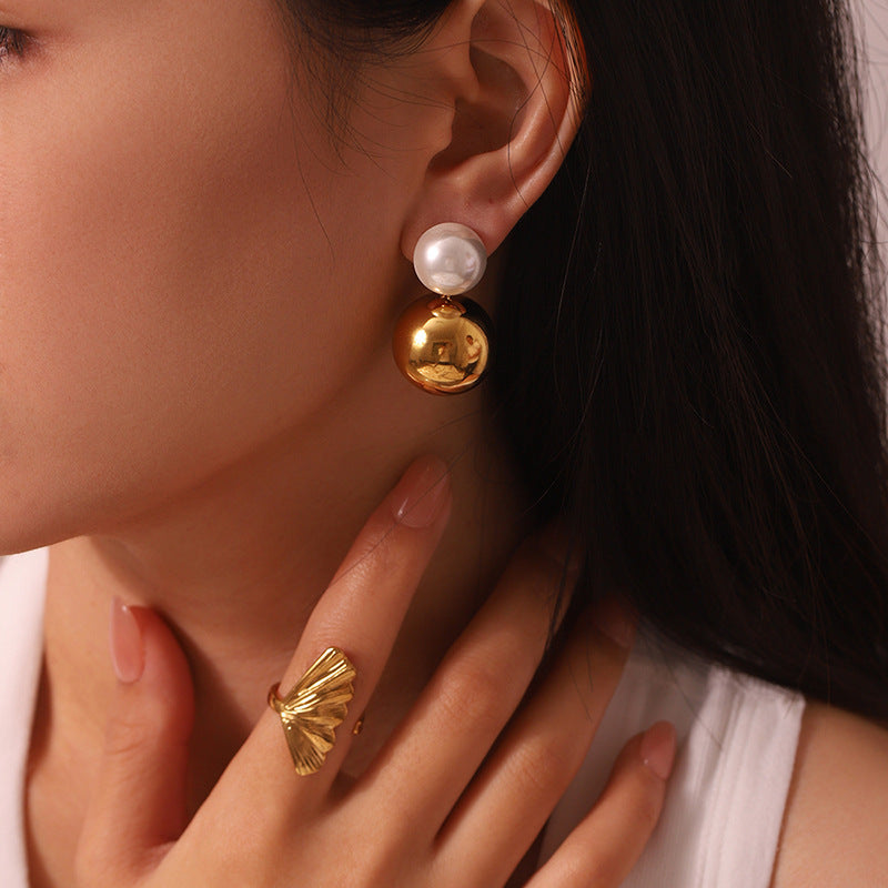 Women's Fashion Stainless Steel Earrings - ChoreGirl