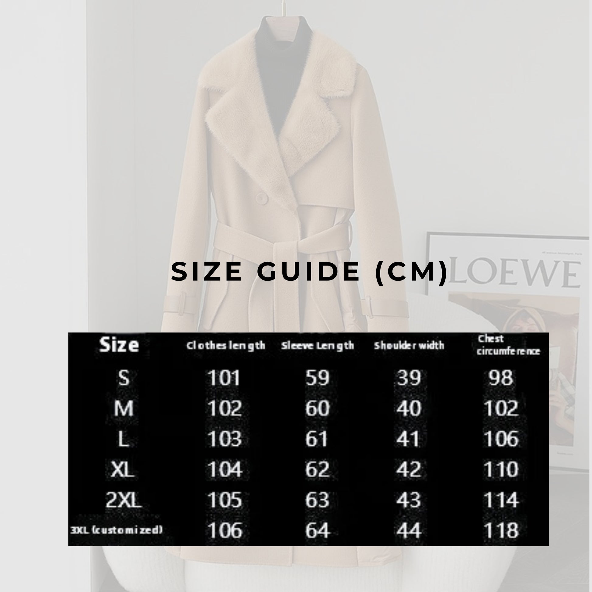 Women's Faux Fur Collar Down Long Coat - ChoreGirl