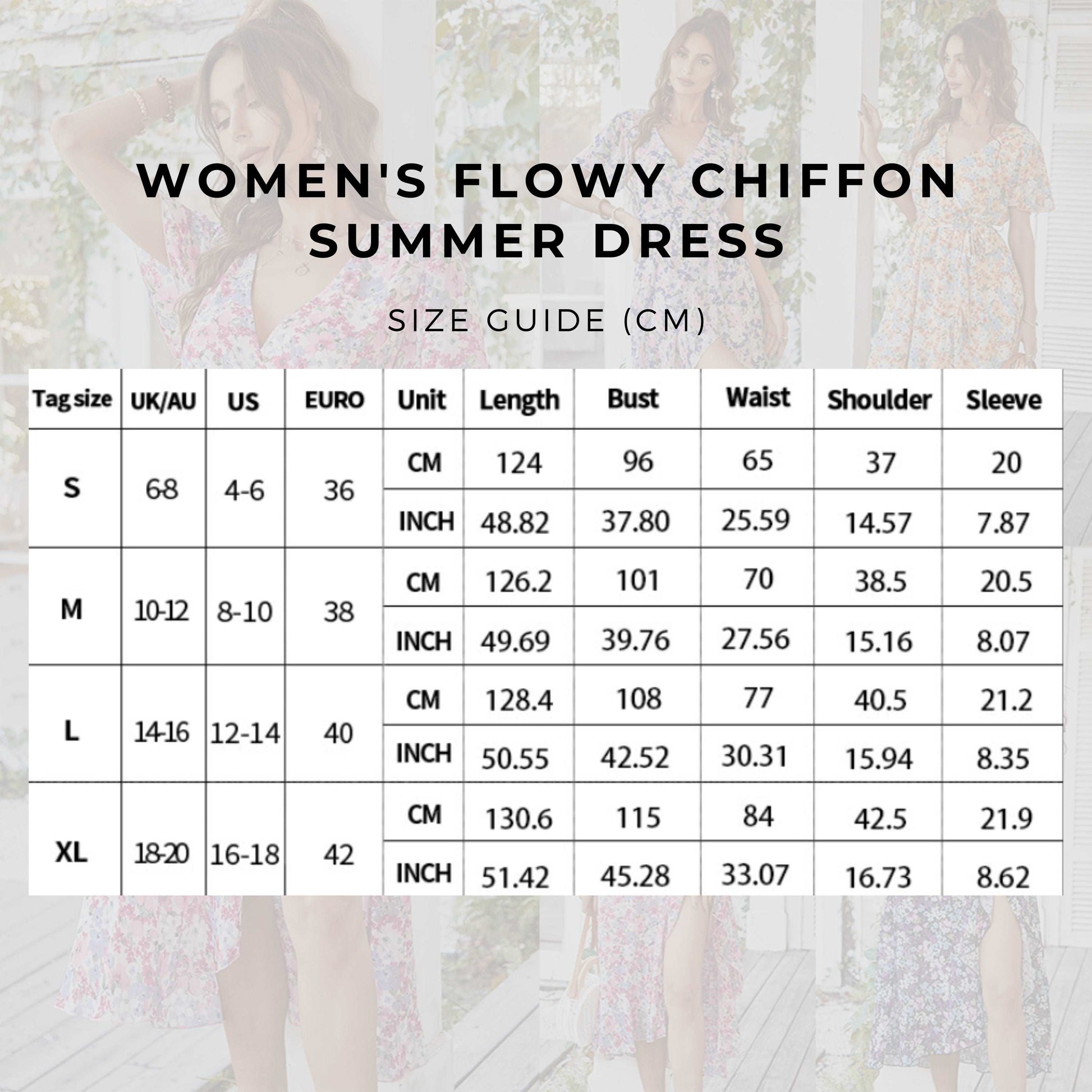 Women's Flowy Chiffon Summer Dress - ChoreGirl