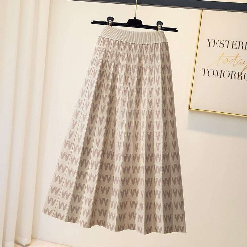 Women's Gentle Knit Winter Skirt - ChoreGirl