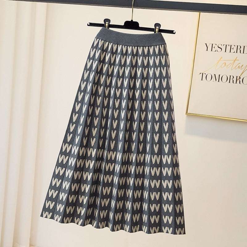 Women's Gentle Knit Winter Skirt - ChoreGirl