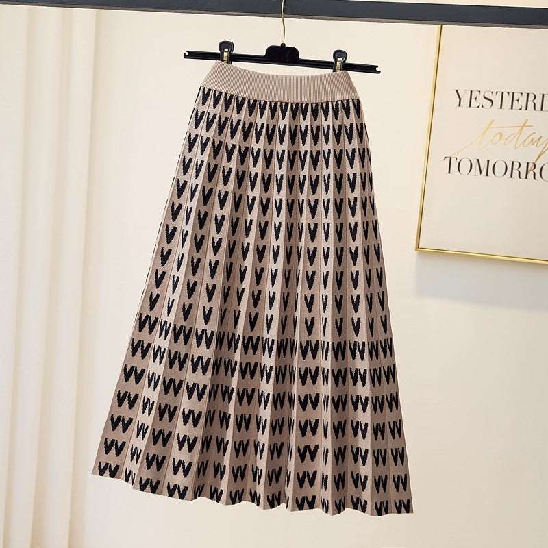 Women's Gentle Knit Winter Skirt - ChoreGirl