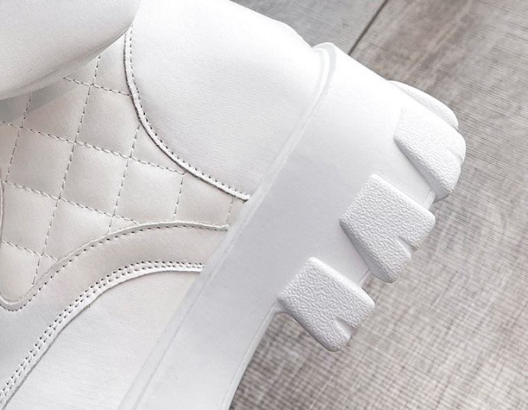 Women's Lace-up Thick Sole Martin Boots - ChoreGirl