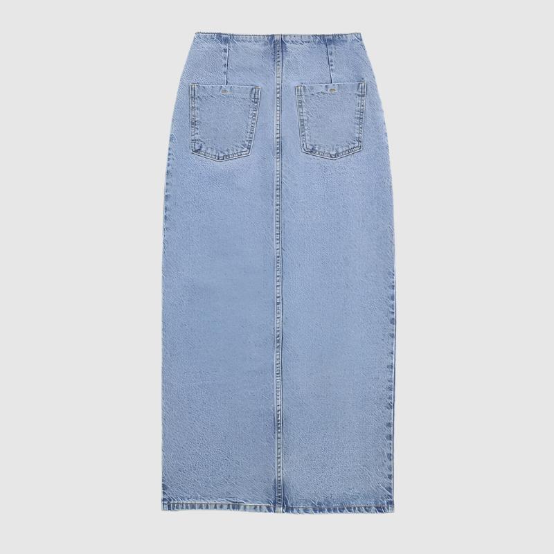 Women's Short Denim Jacket or Mid-length Denim Skirt - ChoreGirl
