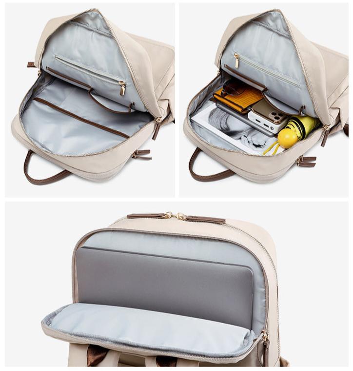 Women's Nylon Large Capacity Travel Bag Backpack - ChoreGirl